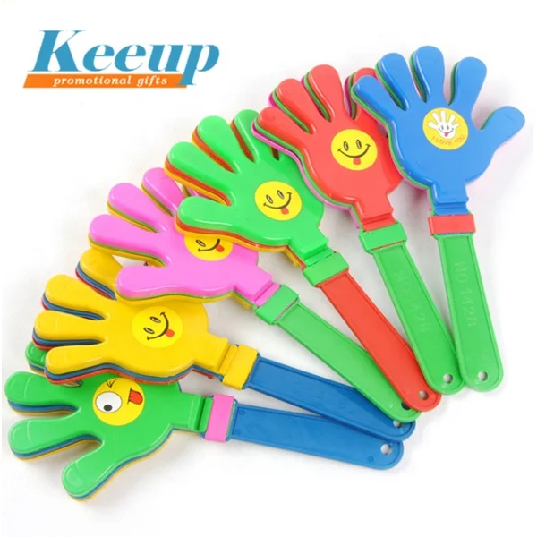PP Plastic cheering finger  Type and Hand Clap toy PP hand clapper