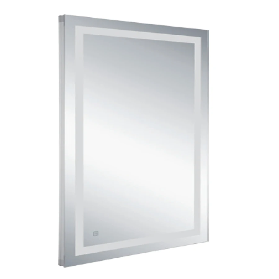 Hotel bathroom IP44 round illuminated backlit Led bathroom mirror