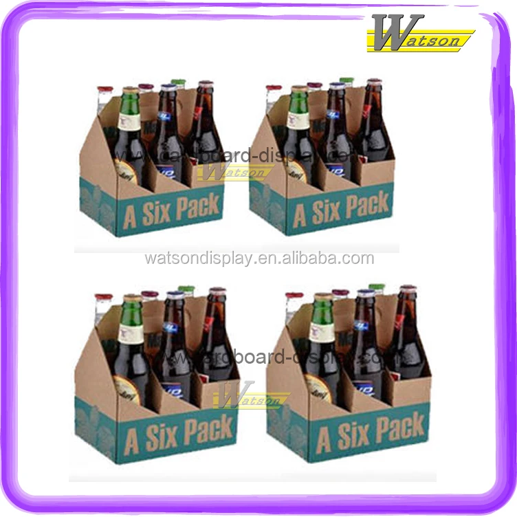A9, материал из гофрированной бумаги, PDQ, картонная витрина для пива