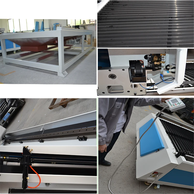 Cutting bed 1300*2500mm acrylic sheet laser cutting engraving machine 150W K-1325C Canada Australia Poland Germany French Spain