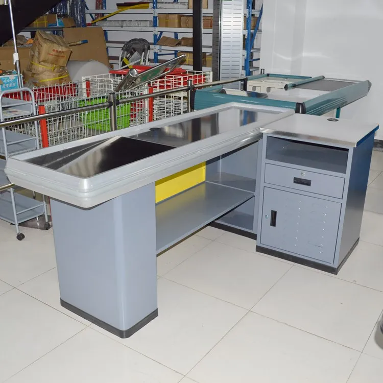 Retail Store Cashier Sales Design Checkout Counters