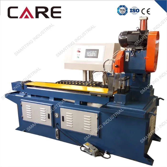 MC-400CNC Steel Cold Saw CNC Automatic Pipe Tube Cutting Machine with gear machine head for durable use