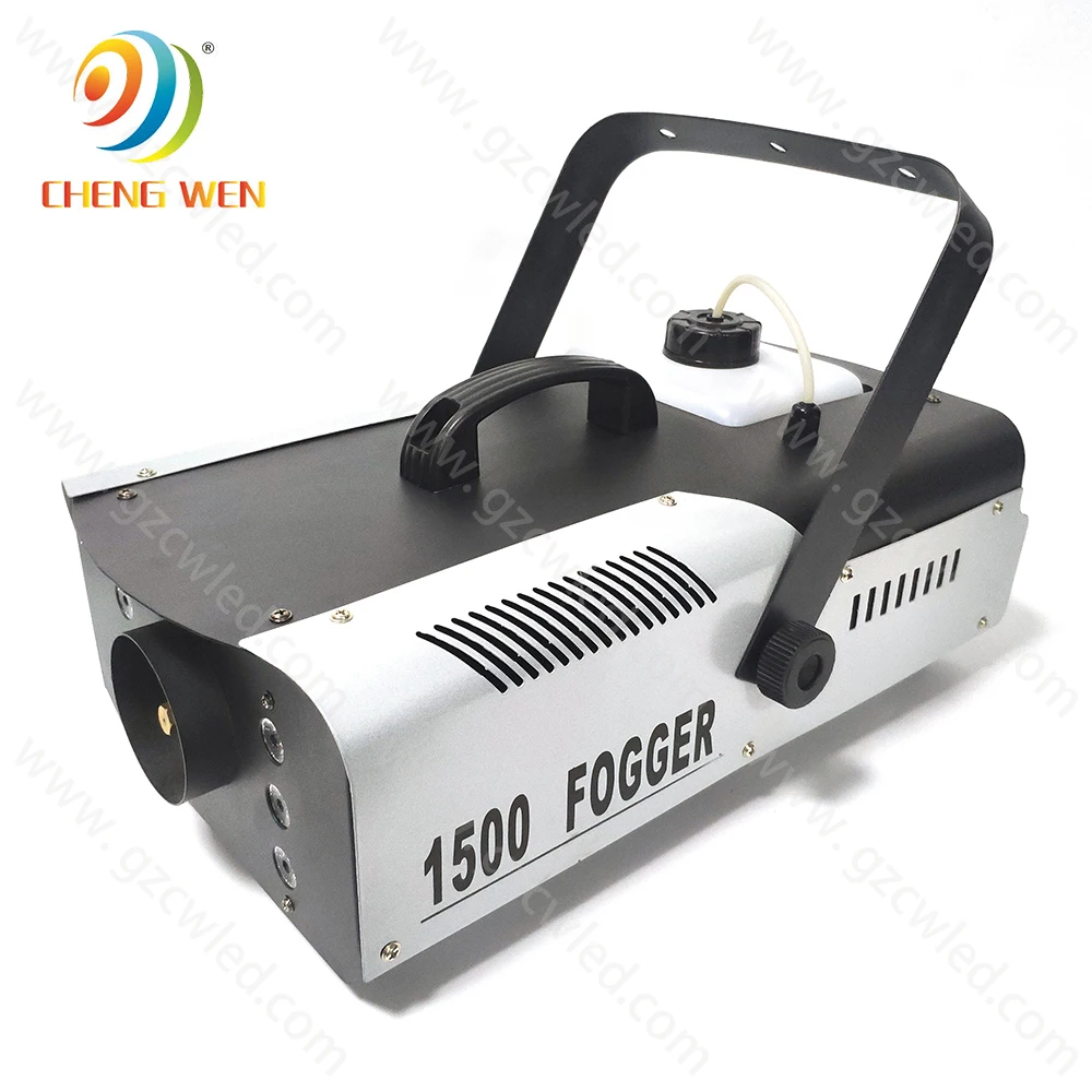 Weeding Decoration 1500w Fogging Machine DMX512 LED Vertical Fog Machine for Party