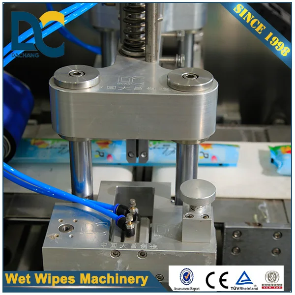Wet Wipes Making Folding Machine Equipment Price Quality Supplier Manufacturer (5-30pcs/pack / ) 380V, 50HZ Dachang 17.5KW