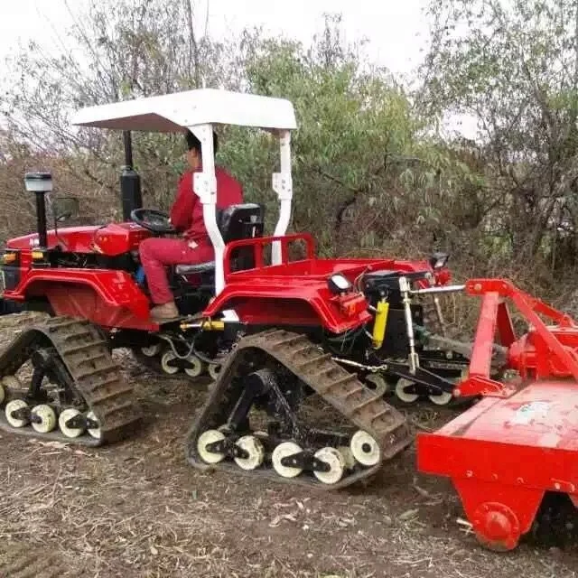 High quality agricultural crawler tractors 4 wheel farm tractor