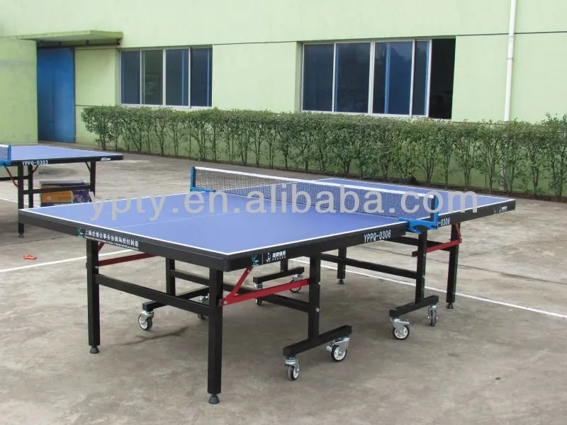 Factory folding table high quality super durable movable 18mm MDF indoor pingpong table tennis tables china