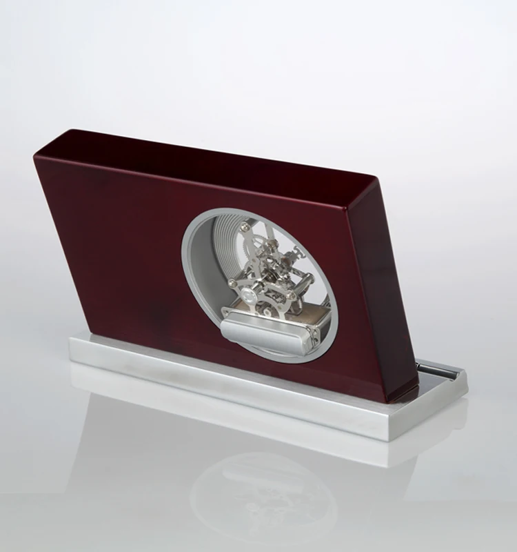 K8033 Office table clock with pen