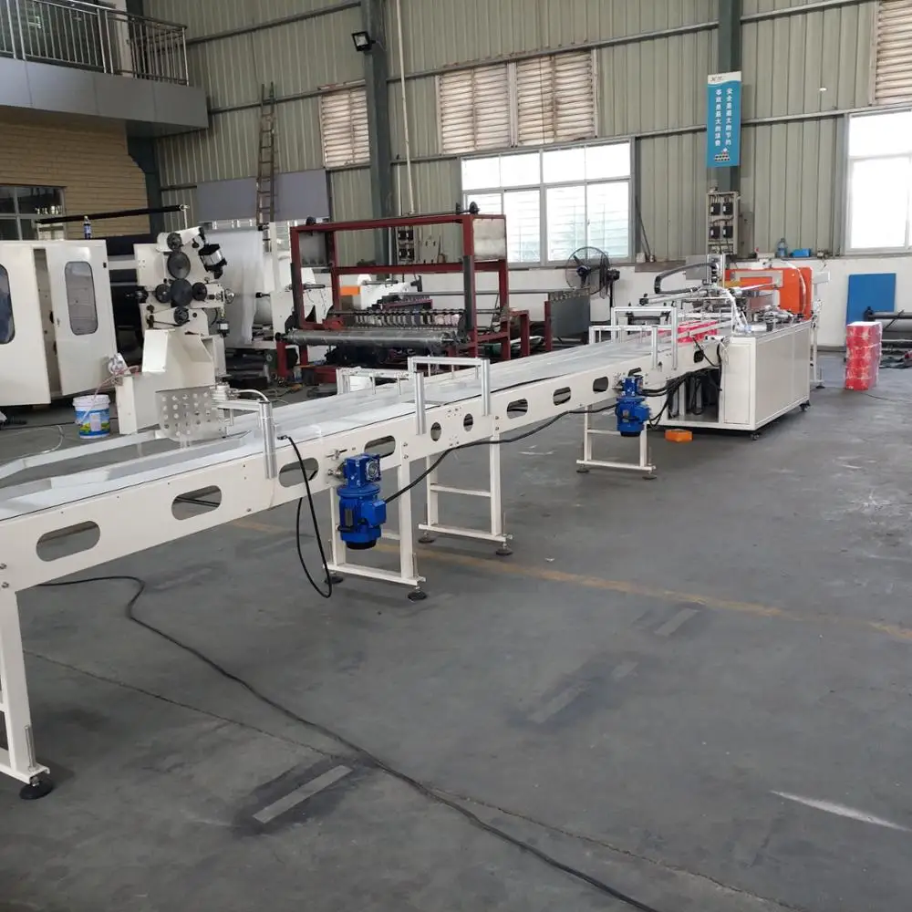 
HX-SJZ-2800D Automatic Wrapper-type High Speed Kitchen Towel/Toilet Paper Production Line 