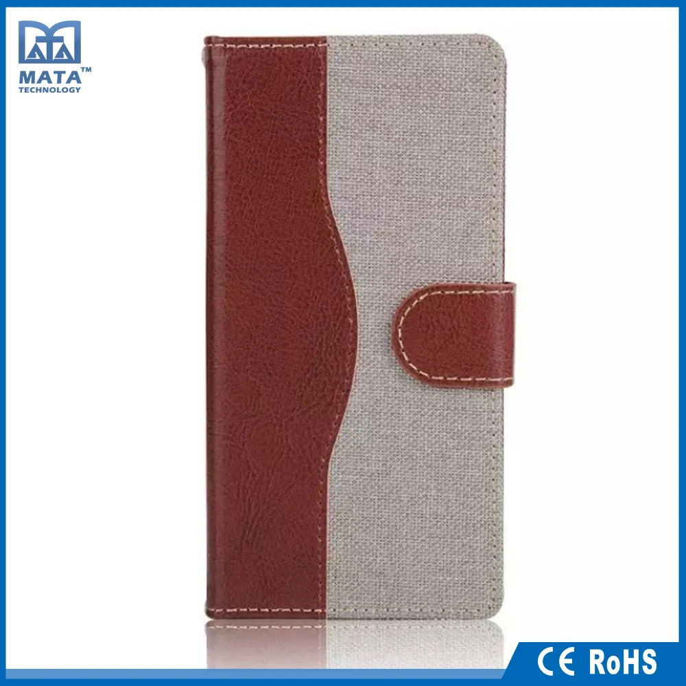 Custom Various Colors Stand Snap Leather Phone Case
