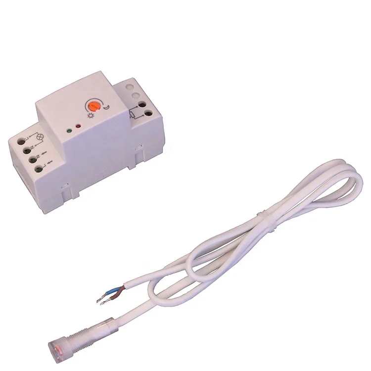 3 Years Warranty IP65 Waterproof Mini Grey 20A ST308 photocell light control sensor  day night on off  switch 220V