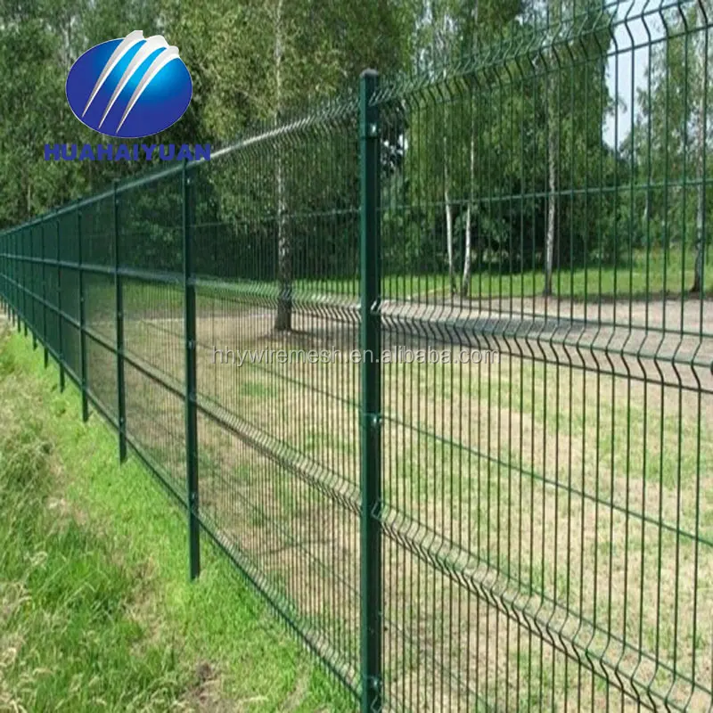 3D welded wire mesh  panel fence export to France