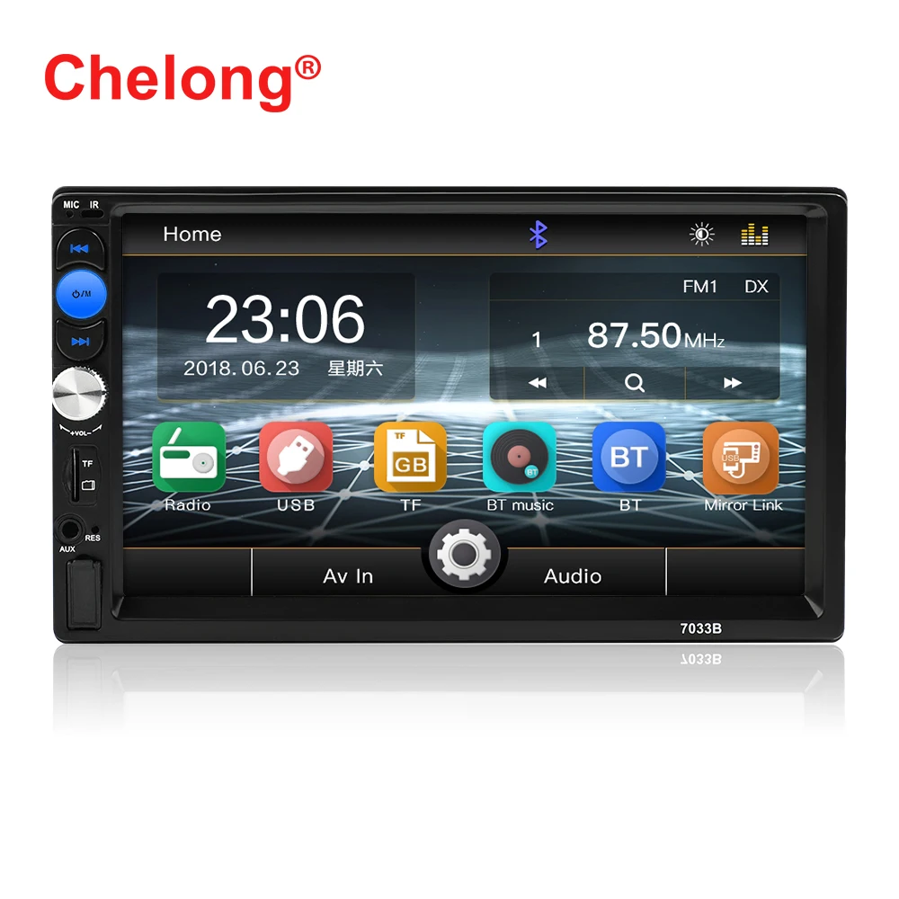 Бесплатная доставка, умная Автомобильная магнитола с сенсорным экраном 7 дюймов, новый автомобильный аудиоплеер MP5, руководство пользователя