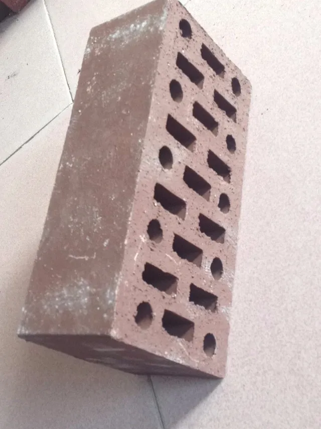 Перфорированные строительные материалы, настенный глиняный блок