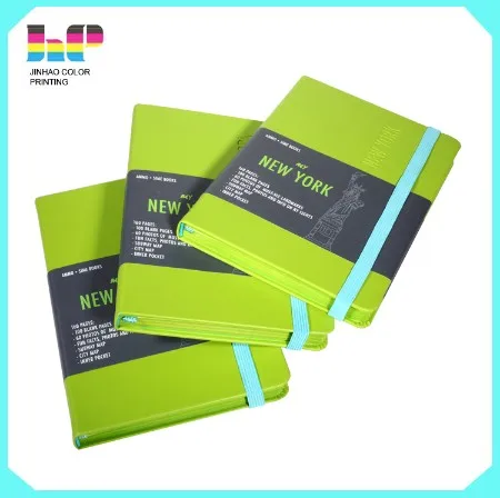 Moleskin fabric hardcover notebook /custom journal printing