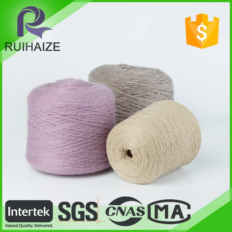 Textile Yarn Mohair Wool Yarn Hand Knit for Weaving
