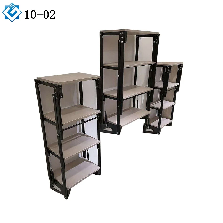 Инновационные домашние механизмы, многофункциональные настенные складные полки, стол, обеденный стол, полки 10-02