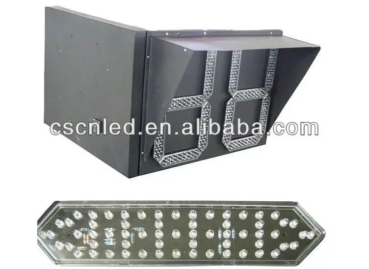 large size RG 2 digit led traffic countdown meter