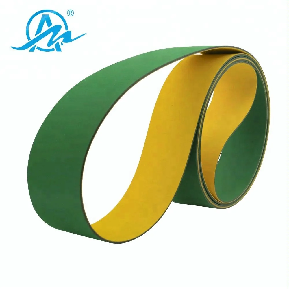 Части передачи желтый и зеленый нейлон чип baseband/плоский нейлоновый ремень