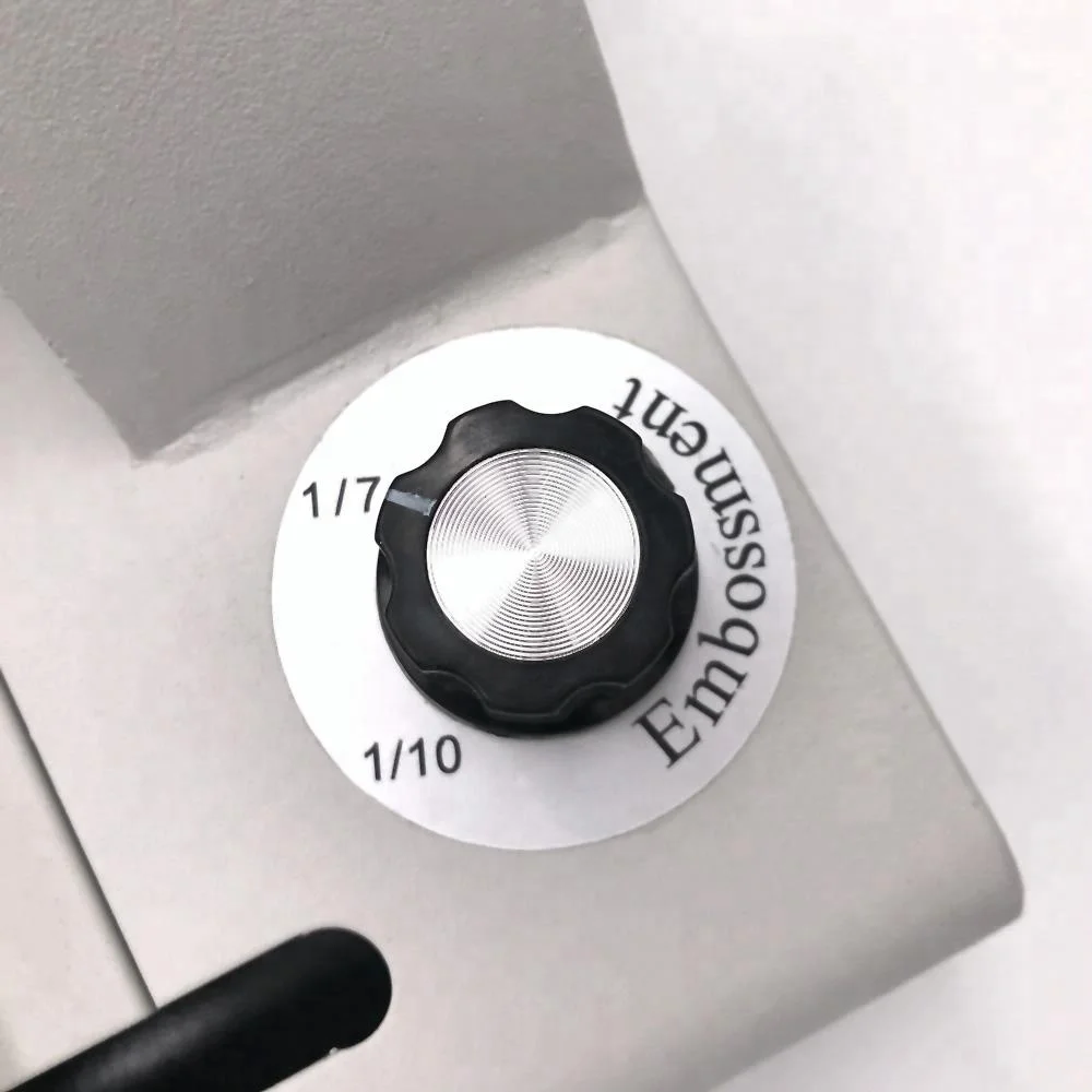 Good Credit Factory Wholesale PVC ID Card Embossing Machine for Hot Stamping