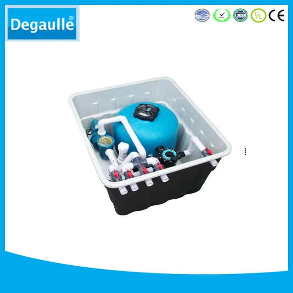 China Factory Homemade Pool Filter And Pump Unit Integrative Swimming Pool Water Filter