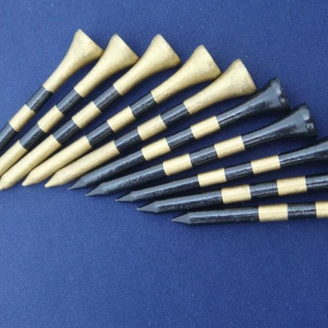 
high class factory price tees with two color stripes printed on shank 