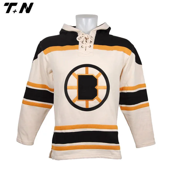 Hockey team hoodies,polyester blank hockey hoodie jersey