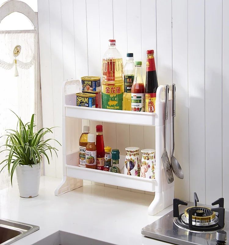 Plastic Bathroom Shelf Set of 3