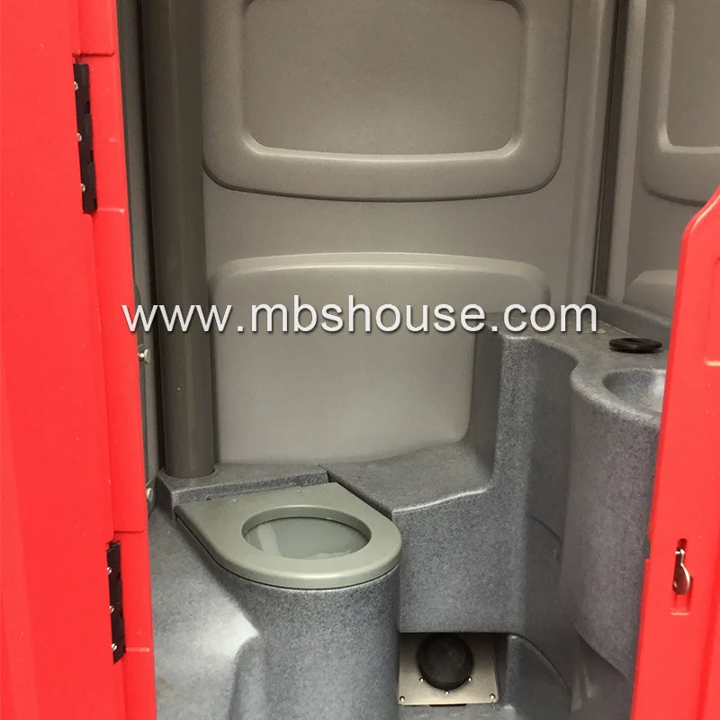 China Eco-friendly Mobile plastic prefab Portable toilets