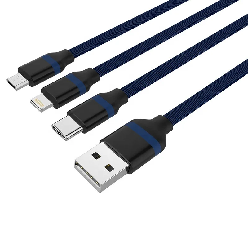 100W HSD to USB Cable Keychain USB Cable High Speed Lightning Cable USB C