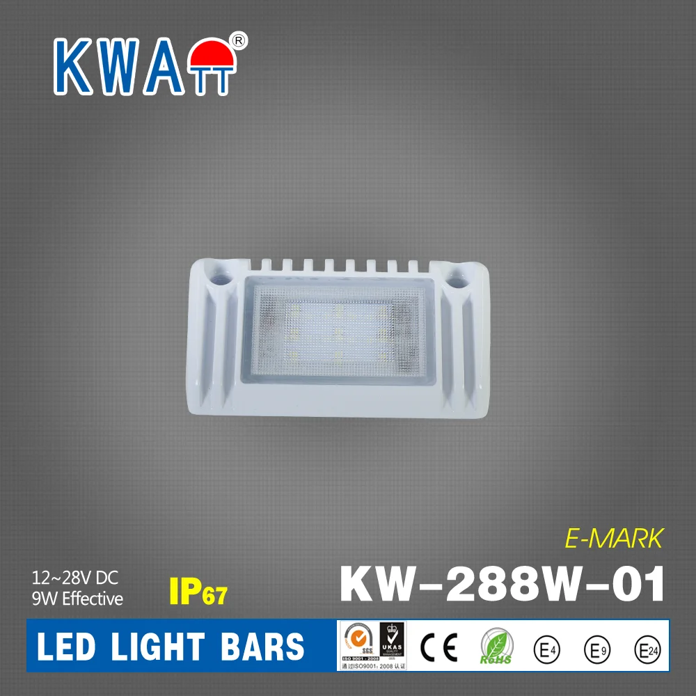 High Power Aluminum LED Light bar for agricultural machinery With Emark