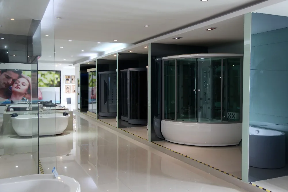 Traditional Dry Sauna and Luxury Steam Shower Cabin (M-6032)