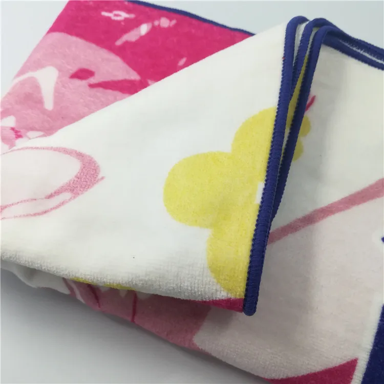
hot sale 100% cotton outdoor gym digital printing sports towel 