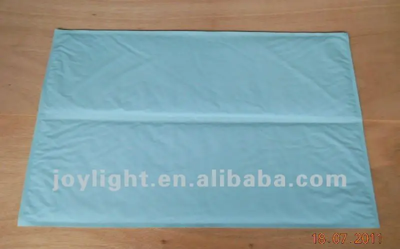 Cooling gel pad with cotton fabric for bed