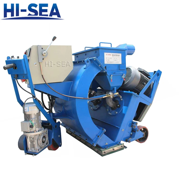 Horizontal Movable Shot Blasting Machine