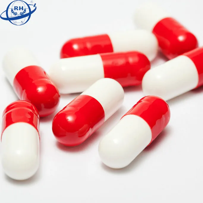 empty capsules red and white size 0 1 2 capsules
