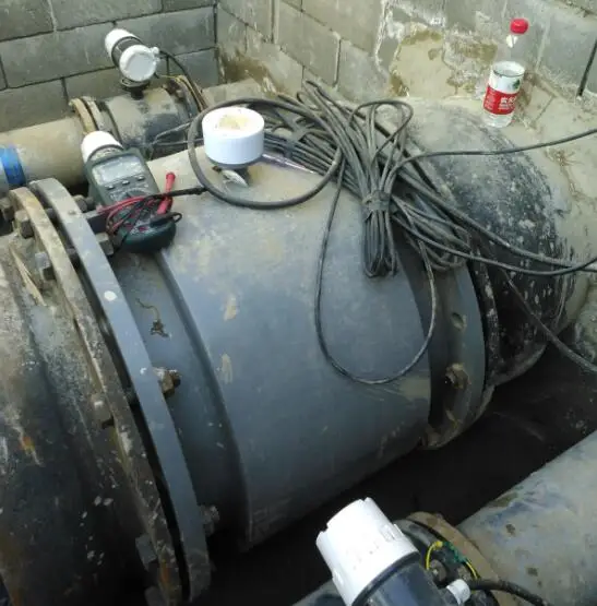 cold/hot water flow meter with ANSI flange connection