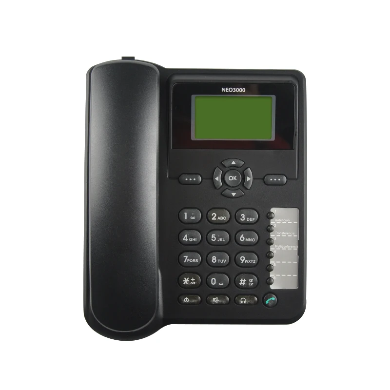 3G Cordless telephone with SIM card slot