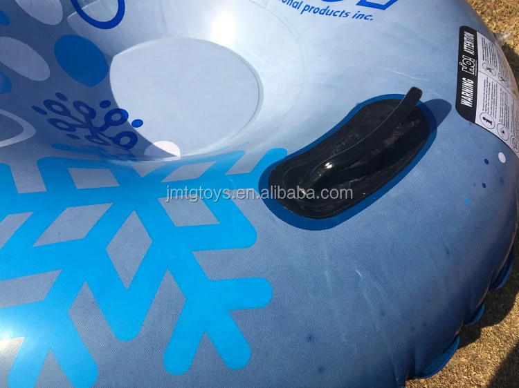 
OEM Inflatable Snow Tube Sled Air Tube Winter Inflatable Round with handles surfing inflatable snow tube 