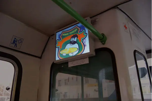 15'17'19'21.6'Высокое разрешение TFT 12V Электронный автобус ЖК-монитор