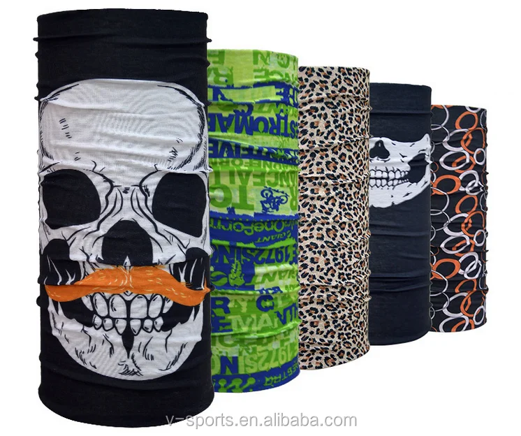 Wholesale Custom Logo Seamless Multifunctional headwear bandana