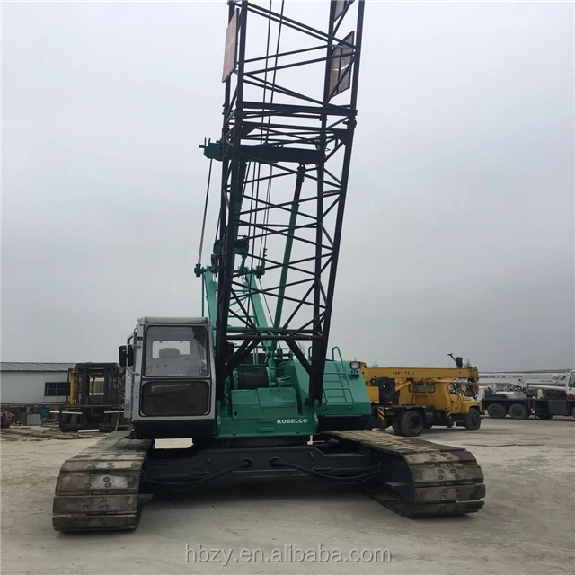 Good Condition Used Japanese Kobelco 55 ton Crawler Crane 7055 for sale