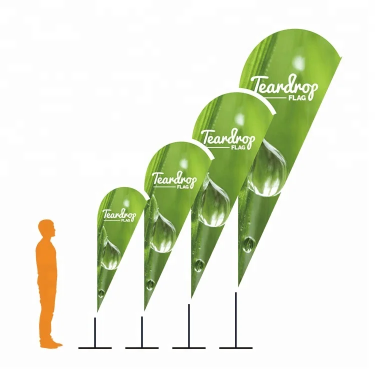 Custom Vista print Swooper Feather Advertising Banner Wind Flags