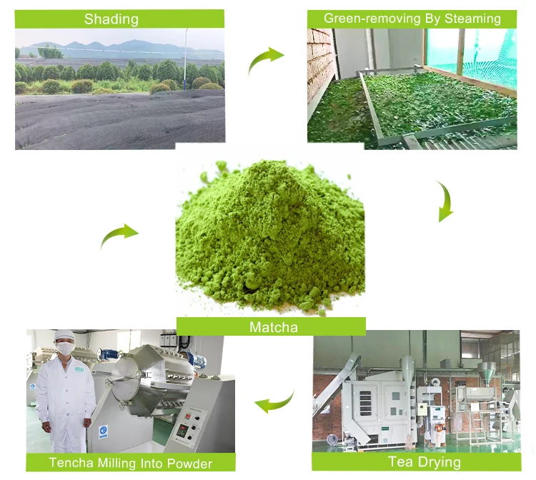
te verde matcha ceremonial grade chinese tea matcha organic tea powder 