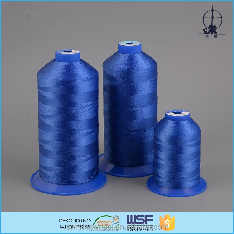 150D/3 45tex 60ticket China manufacture nylon dyed sewing thread