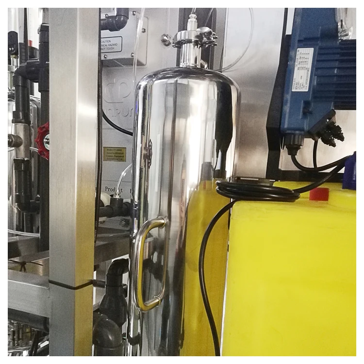 1000LPH RO EDI System and Mixed Bed