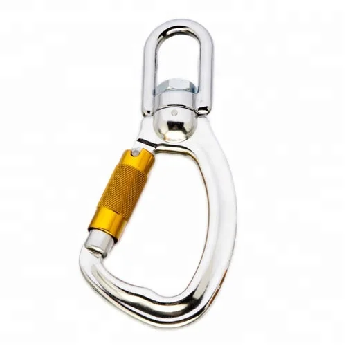 
Metal Bolt Eye Swivel Climbing Carabiner 