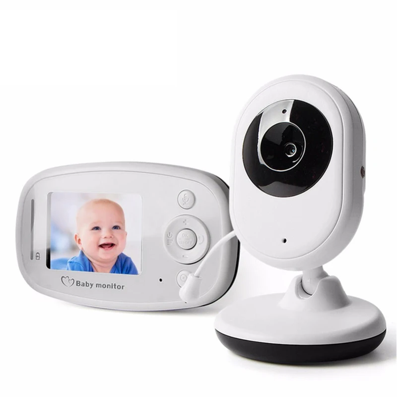Baby Monitor 2.4GHz Infant Radio Babysitter Digital Video Sleeping Baby Monitor Temperature Display Radio Nanny