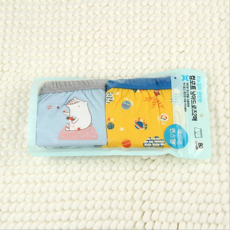 Factory price cute fashion underwear child boys underwear cartoon children underwear Of Low Price