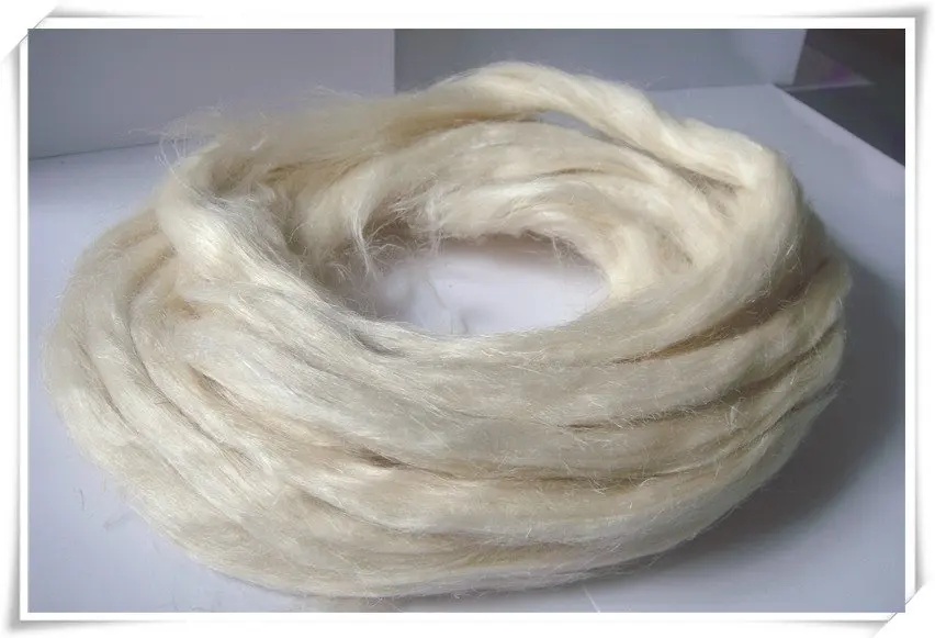 Supply 100% Hemp Carded Sliver for medium yarn count