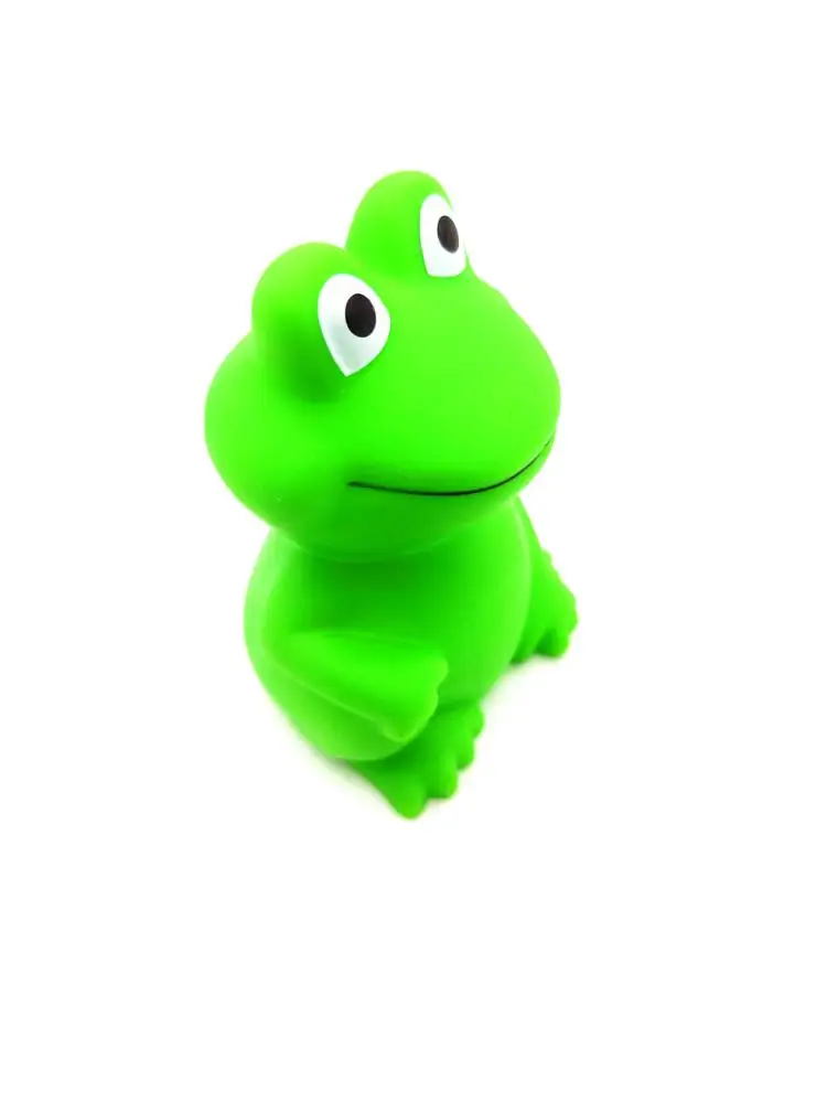 PVC Frog Toy,squeaky Toy Plastic Frogs for Baby,cheap Promotion Gifts for Kids Other Toy Animal 2 to 4 Years 0 to 24 Months